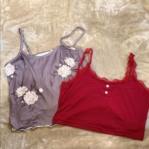 Women's Cropped Pajama Tops